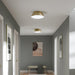 Myhouse Lighting Progress Lighting - P350306-191 - Three Light Flush Mount - Avra - Brushed Gold