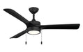 Myhouse Lighting Progress Lighting - P250122-31M-30 - 52" Ceiling Fan - Axion I - Matte Black