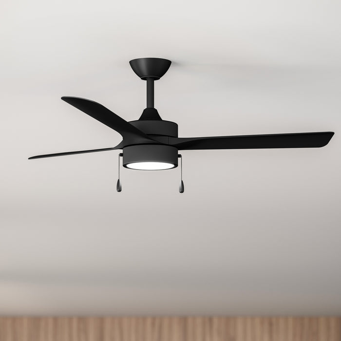 Myhouse Lighting Progress Lighting - P250122-31M-30 - 52" Ceiling Fan - Axion I - Matte Black