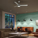 Myhouse Lighting Progress Lighting - P250123-009-30 - 52" Ceiling Fan - Axion II - Brushed Nickel