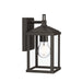 Myhouse Lighting Progress Lighting - P560404-020 - One Light Outdoor Wall Mount - Cantley - Antique Bronze