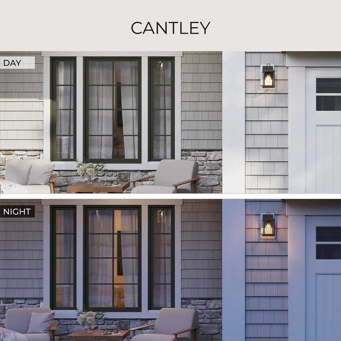Myhouse Lighting Progress Lighting - P560404-020 - One Light Outdoor Wall Mount - Cantley - Antique Bronze
