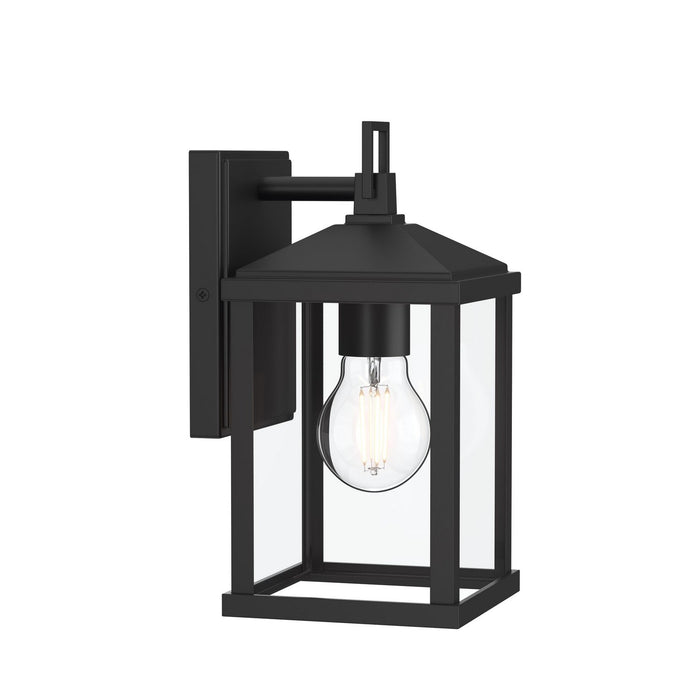 Myhouse Lighting Progress Lighting - P560404-31M - One Light Outdoor Wall Mount - Cantley - Matte Black