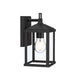 Myhouse Lighting Progress Lighting - P560404-31M - One Light Outdoor Wall Mount - Cantley - Matte Black