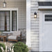 Myhouse Lighting Progress Lighting - P560405-31M - One Light Outdoor Wall Mount - Cantley - Matte Black