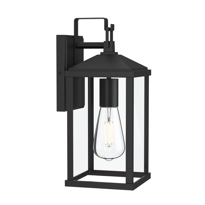 Myhouse Lighting Progress Lighting - P560405-31M - One Light Outdoor Wall Mount - Cantley - Matte Black