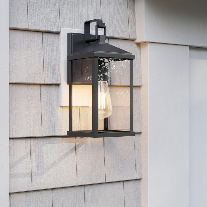 Myhouse Lighting Progress Lighting - P560405-31M - One Light Outdoor Wall Mount - Cantley - Matte Black