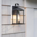 Myhouse Lighting Progress Lighting - P560405-31M - One Light Outdoor Wall Mount - Cantley - Matte Black