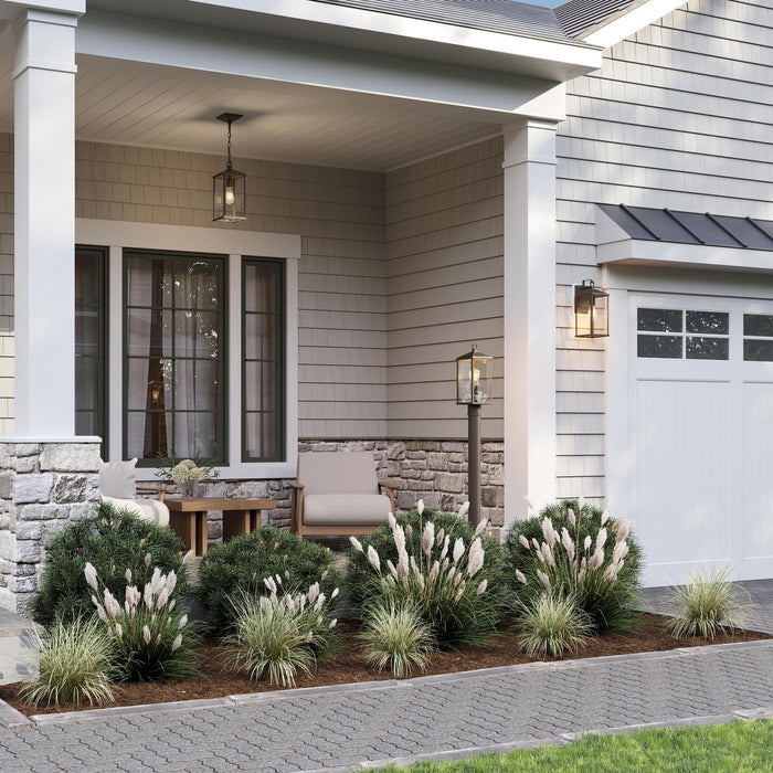 Myhouse Lighting Progress Lighting - P560406-020 - One Light Outdoor Wall Mount - Cantley - Antique Bronze