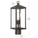 Myhouse Lighting Progress Lighting - P540114-020 - One Light Outdoor Post Mount - Cantley - Antique Bronze