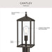 Myhouse Lighting Progress Lighting - P540114-020 - One Light Outdoor Post Mount - Cantley - Antique Bronze