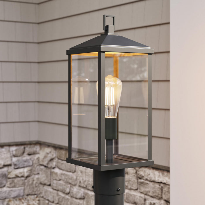 Myhouse Lighting Progress Lighting - P540114-31M - One Light Outdoor Post Mount - Cantley - Matte Black