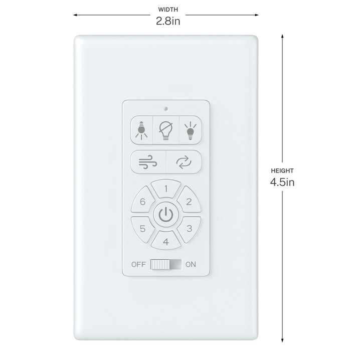 Myhouse Lighting Progress Lighting - C2672 - Wall Control - Controls - White
