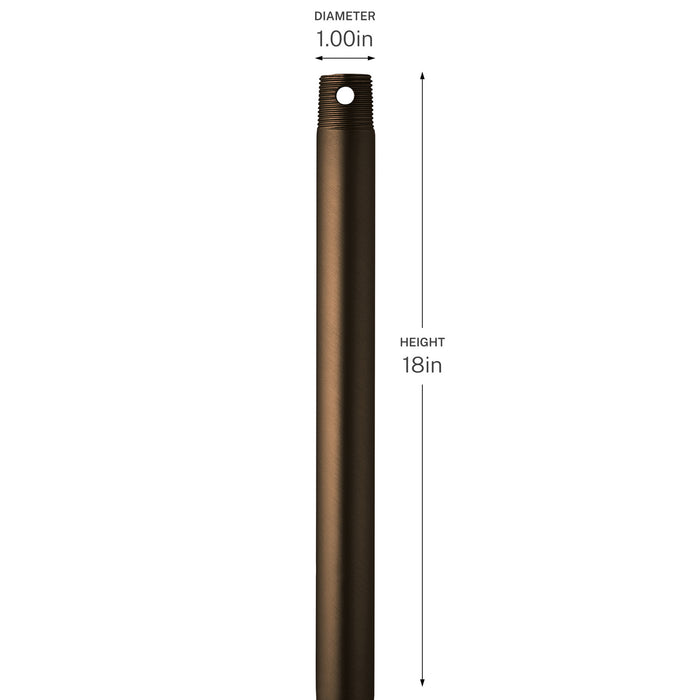Myhouse Lighting Progress Lighting - C2604-HBB - Ceiling Fan Downrod - Downrod - Heritage Brushed Bronze
