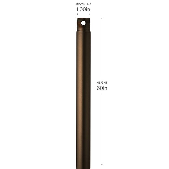 Myhouse Lighting Progress Lighting - C2608-HBB - Ceiling Fan Downrod - Downrod - Heritage Brushed Bronze