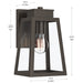 Myhouse Lighting Progress Lighting - P560401-020 - One Light Outdoor Wall Mount - Hedry - Antique Bronze