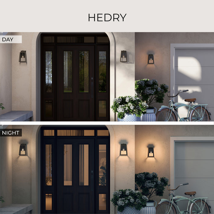 Myhouse Lighting Progress Lighting - P560401-020 - One Light Outdoor Wall Mount - Hedry - Antique Bronze