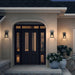 Myhouse Lighting Progress Lighting - P560401-31M - One Light Outdoor Wall Mount - Hedry - Matte Black