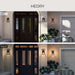 Myhouse Lighting Progress Lighting - P560401-31M - One Light Outdoor Wall Mount - Hedry - Matte Black