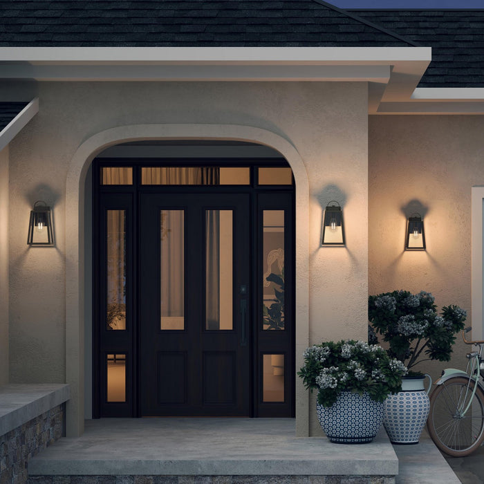 Myhouse Lighting Progress Lighting - P560402-020 - One Light Outdoor Wall Mount - Hedry - Antique Bronze