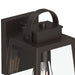 Myhouse Lighting Progress Lighting - P560402-020 - One Light Outdoor Wall Mount - Hedry - Antique Bronze