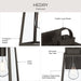 Myhouse Lighting Progress Lighting - P560402-020 - One Light Outdoor Wall Mount - Hedry - Antique Bronze