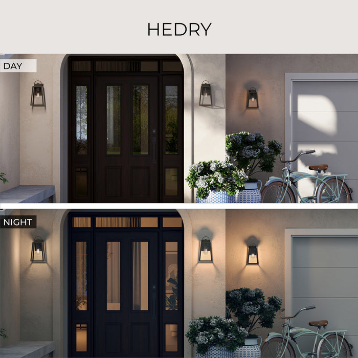 Myhouse Lighting Progress Lighting - P560403-020 - One Light Outdoor Wall Mount - Hedry - Antique Bronze