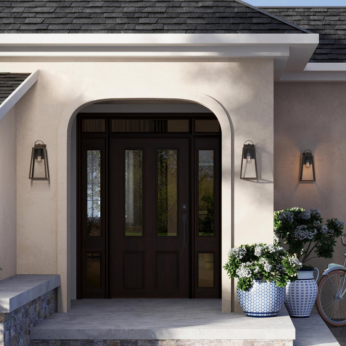 Myhouse Lighting Progress Lighting - P560403-020 - One Light Outdoor Wall Mount - Hedry - Antique Bronze