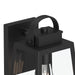 Myhouse Lighting Progress Lighting - P560403-31M - One Light Outdoor Wall Mount - Hedry - Matte Black