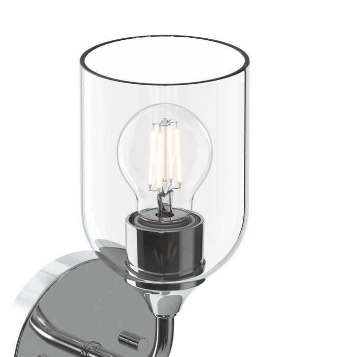 Myhouse Lighting Progress Lighting - P710155-015 - One Light Wall Sconce - Ilia - Polished Chrome