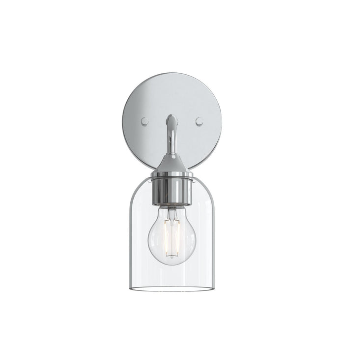 Myhouse Lighting Progress Lighting - P710155-015 - One Light Wall Sconce - Ilia - Polished Chrome