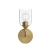 Myhouse Lighting Progress Lighting - P710155-191 - One Light Wall Sconce - Ilia - Brushed Gold