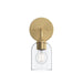 Myhouse Lighting Progress Lighting - P710155-191 - One Light Wall Sconce - Ilia - Brushed Gold