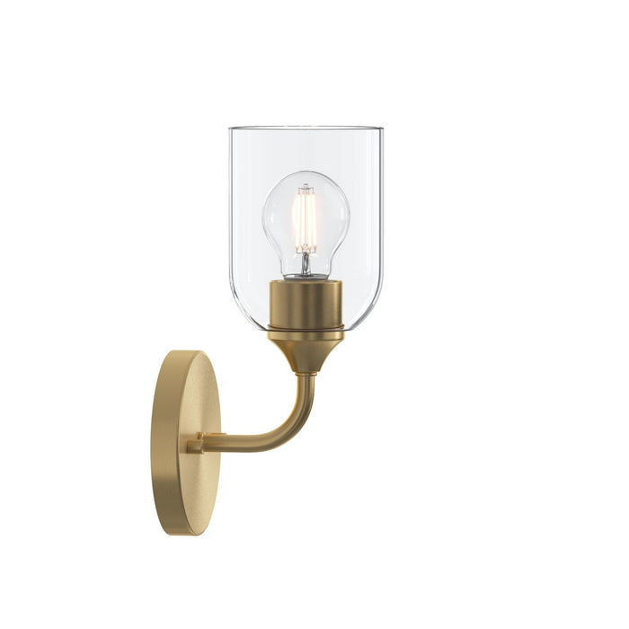 Myhouse Lighting Progress Lighting - P710155-191 - One Light Wall Sconce - Ilia - Brushed Gold