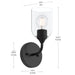 Myhouse Lighting Progress Lighting - P710155-31M - One Light Wall Sconce - Ilia - Matte Black