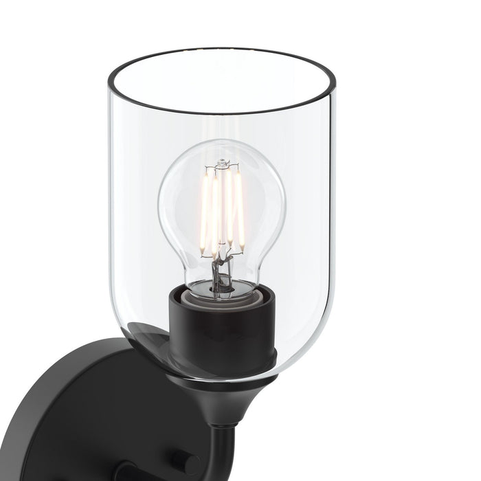 Myhouse Lighting Progress Lighting - P710155-31M - One Light Wall Sconce - Ilia - Matte Black