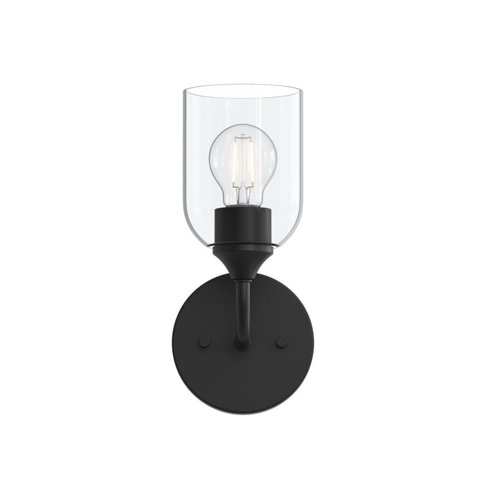 Myhouse Lighting Progress Lighting - P710155-31M - One Light Wall Sconce - Ilia - Matte Black