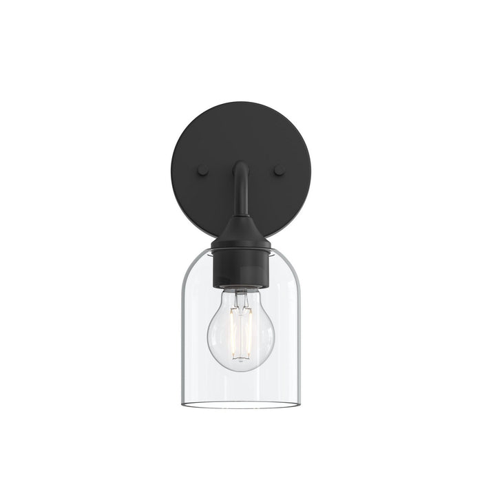 Myhouse Lighting Progress Lighting - P710155-31M - One Light Wall Sconce - Ilia - Matte Black