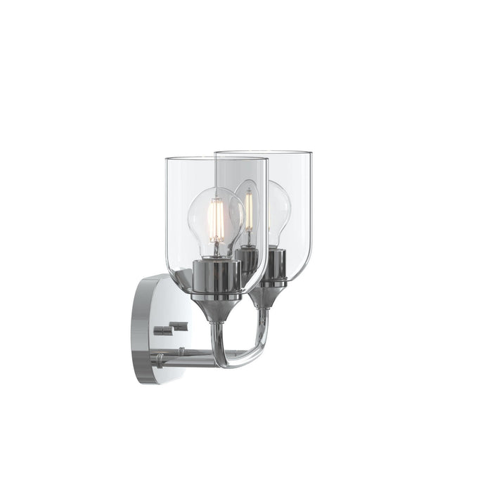 Myhouse Lighting Progress Lighting - P300572-015 - Two Light Bath Vanity - Ilia - Polished Chrome