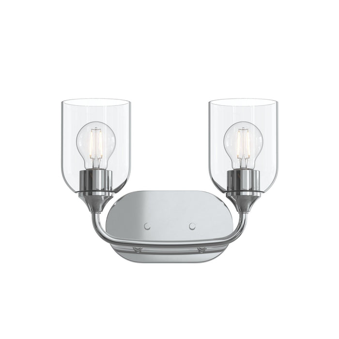 Myhouse Lighting Progress Lighting - P300572-015 - Two Light Bath Vanity - Ilia - Polished Chrome