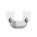 Myhouse Lighting Progress Lighting - P300572-015 - Two Light Bath Vanity - Ilia - Polished Chrome