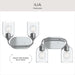 Myhouse Lighting Progress Lighting - P300572-015 - Two Light Bath Vanity - Ilia - Polished Chrome