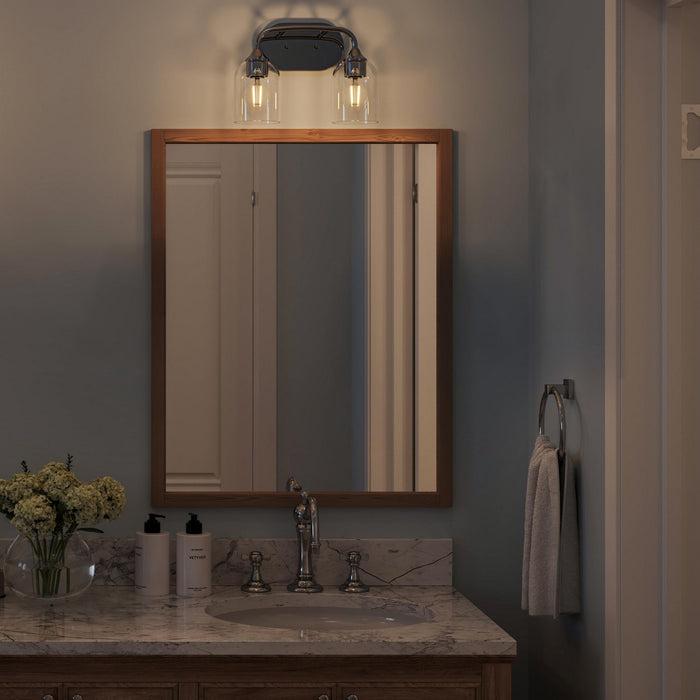 Myhouse Lighting Progress Lighting - P300572-015 - Two Light Bath Vanity - Ilia - Polished Chrome