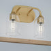 Myhouse Lighting Progress Lighting - P300572-191 - Two Light Bath Vanity - Ilia - Brushed Gold