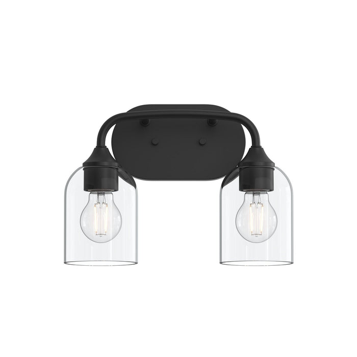 Myhouse Lighting Progress Lighting - P300572-31M - Two Light Bath Vanity - Ilia - Matte Black