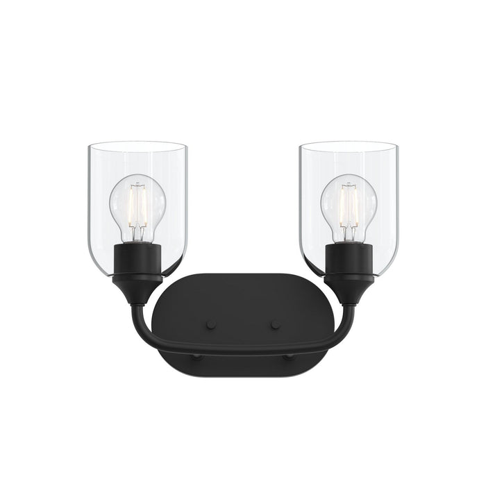 Myhouse Lighting Progress Lighting - P300572-31M - Two Light Bath Vanity - Ilia - Matte Black