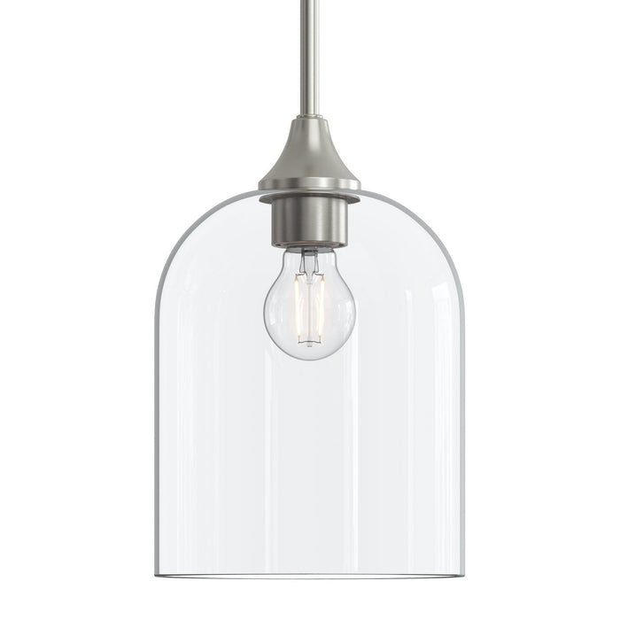 Myhouse Lighting Progress Lighting - P500514-009 - One Light Pendant - Ilia - Brushed Nickel