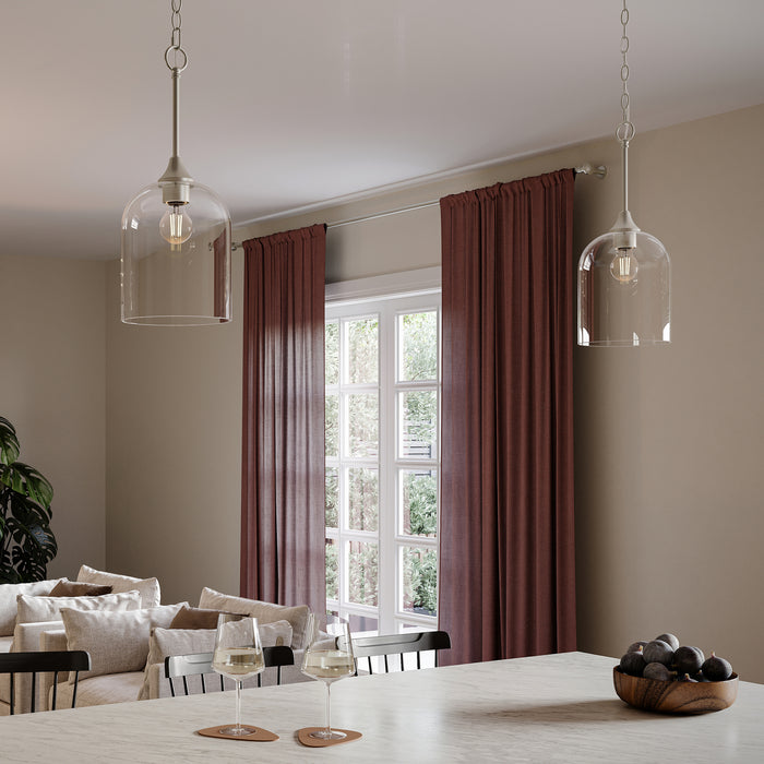 Myhouse Lighting Progress Lighting - P500514-009 - One Light Pendant - Ilia - Brushed Nickel