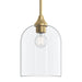 Myhouse Lighting Progress Lighting - P500514-191 - One Light Pendant - Ilia - Brushed Gold