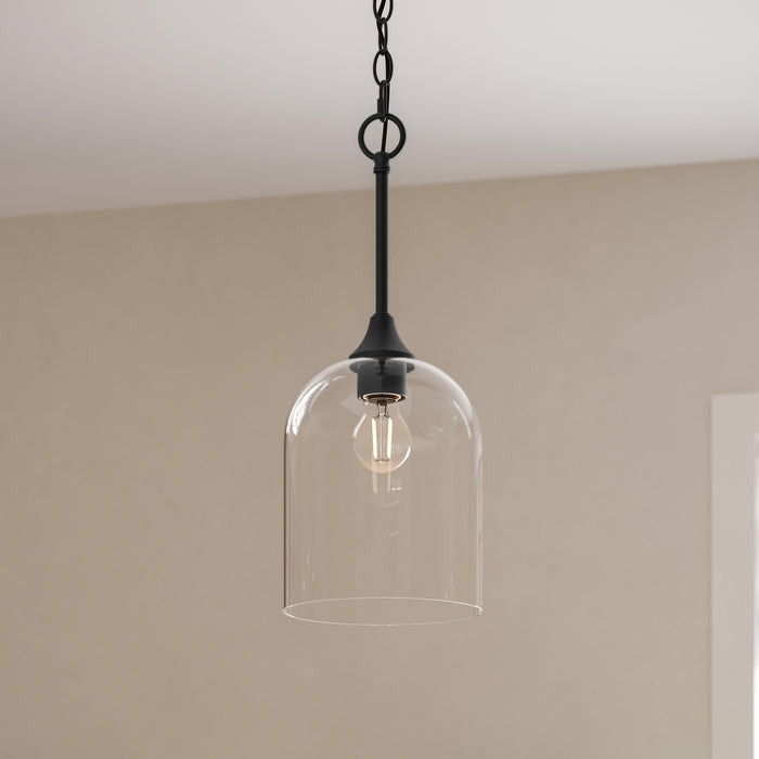 Myhouse Lighting Progress Lighting - P500514-31M - One Light Pendant - Ilia - Matte Black